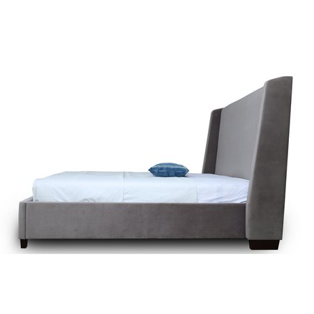 Manhattan Comfort Parlay Queen-Size Bed in Portobello BD006-QN-PB